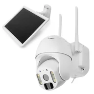 Kamery IP - Kamera Wifi Solarna Obrotowa Ptz Z Bateriami Smart Life Tuya Spacetronik Sl-C61 - miniaturka - grafika 1