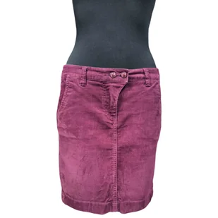 ESPRIT Spódnica Midi Wygodna Elegancka Stylowa Bordowa Rozmiar 40 - Spódnice - miniaturka - grafika 1