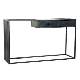 Emaga Stolik DKD Home Decor Metal Marmur (130 x 40 x 76 cm) - Ławy i stoliki kawowe - miniaturka - grafika 1