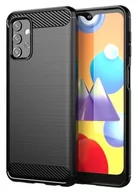 Etui i futerały do telefonów - Etui Pancerne Karbon Samsung Galaxy S21 Fe Czarny - miniaturka - grafika 1