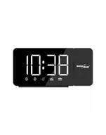 Radiobudziki - GreenBlue Radiobudzik cyfrowy LED zasilanie USB 5V DC + CR2032, GB172 - miniaturka - grafika 1