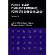 Książki religijne obcojęzyczne - Pomiar i ocena płynności finansowej podmiotu gospodarczego - dostępny od ręki, wysyłka od 2,99 - miniaturka - grafika 1