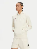 Bluzy damskie - Champion Bluza 118097 Biały Slim Fit - miniaturka - grafika 1