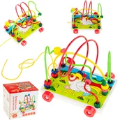 Mały naukowiec - Edukacyjny Labirynt Przeplatanka Duża Mula Jeździ - miniaturka - grafika 1