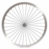 Koła rowerowe - Fixie Koło Przednie 28" Srebrne Khebikes - miniaturka - grafika 1