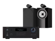 Zestawy stereo - Rotel RA-1592 MkII (czarny) + 705 S3 (czarny) - miniaturka - grafika 1