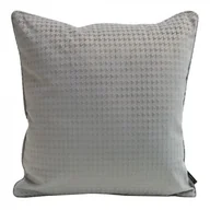 Poszewki na poduszki - Poszewka dekoracyjna Amelia 40 x 40 cm srebrna - miniaturka - grafika 1