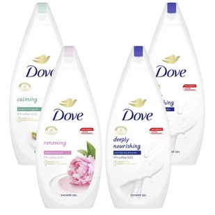 Dove Żel pod Prysznic dla Kobiet 720ml MIX x4 - Kosmetyki do kąpieli - miniaturka - grafika 1