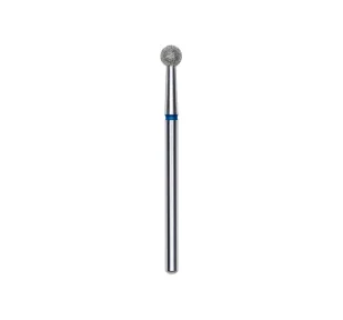 Frez diamentowy STALEKS kulka 4mm, niebieska (FA01B040K) - Frezarki do paznokci - miniaturka - grafika 1