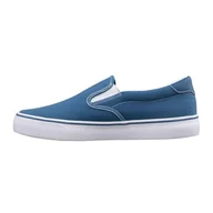 Trampki męskie - Lugz Męskie trampki Clipper Slip on, niebieski biały, 42.5 EU - miniaturka - grafika 1