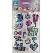 Zabawki kreatywne - Stnux Naklejki rainbow hologram - Unicorn - miniaturka - grafika 1