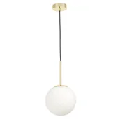 Lampy sufitowe - NOWOCZESNA LAMPA WISZĄCA KLASYCZNE ZŁOTO FREDICA D20 - miniaturka - grafika 1