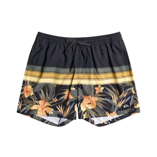Męskie Szorty QUIKSILVER FLORAL 15 M JAMV EQYJV04015-KVJ6 – Czarny - Spodenki męskie - miniaturka - grafika 1