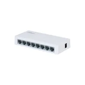 Pozostałe akcesoria sieciowe - Dahua Technology Access PFS3008-8ET-L-V2 Nie zarządzany L2 Fast Ethernet (10/100) Biały - miniaturka - grafika 1