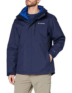 Columbia męskie Element Blocker II 3 W 1 Interchange Jacket, niebieski, l 1799412 - Kurtki męskie - miniaturka - grafika 1