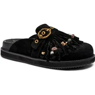 Klapki i japonki damskie - Kurt Geiger Skórzane mule MAYFAIR - miniaturka - grafika 1