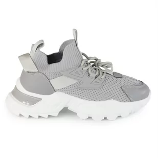 Buty sportowe Sneakersy Cabin H2148B szary - Sneakersy damskie - miniaturka - grafika 4