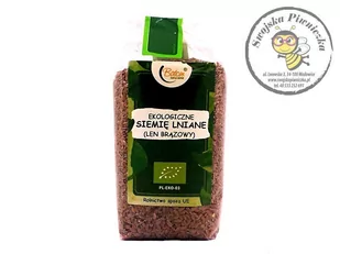 Siemię lniane brązowe BIO 250g BATOM - Zdrowa żywność - miniaturka - grafika 1