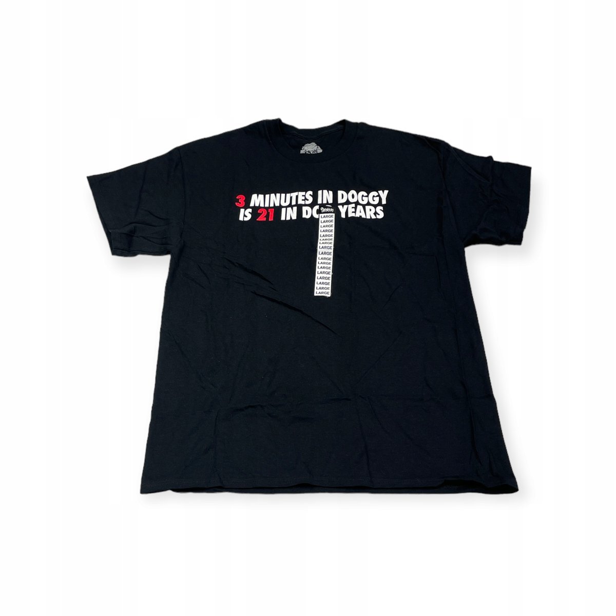 Koszulka T-shirt męski okrągły dekolt SPENCER'S nadruk L