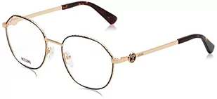MOSCHINO MOS586 Okulary, Gold Black, 52 damskie, Gold Black_, 52 - Okulary przeciwsłoneczne - miniaturka - grafika 1