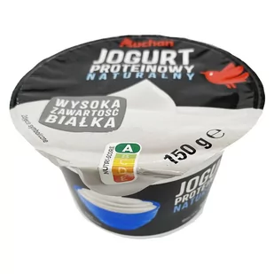 Auchan - Jogurt proteinowy naturalny - Desery mleczne - miniaturka - grafika 1
