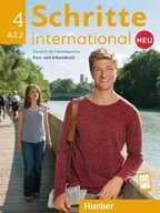 Książki do nauki języka niemieckiego - Schritte International Neu 4 A2.2 podręcznik - podręcznik - miniaturka - grafika 1