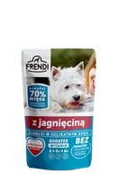 Mokra karma dla kotów - Frendi-  Kawałki w delikatnym sosie z jagnięciną 100g. - miniaturka - grafika 1