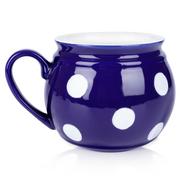 Kubki - Kubek ceramiczny niebieski 850 ml - miniaturka - grafika 1