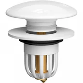 Korki do umywalek - Korek spustowy zlewu z sitkiem ceramicznym i filtrem zapobiegającym zatykaniu - B - miniaturka - grafika 1