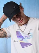 Czapki męskie - 4F Czapka z daszkiem strapback męska - czarna S/M (58cm) - miniaturka - grafika 1