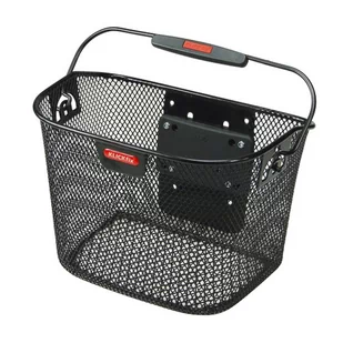 KLICKfix Rixen i kosz na Kaul Klickfix adapter Mini  koszyk na rower, czarny, 20 x 29 x 19 cm 0394KLIK - Koszyki rowerowe - miniaturka - grafika 1