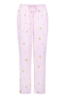 Bielizna nocna - Hunkemöller Spodnie z satyny Różowy - miniaturka - grafika 1