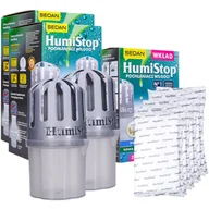 Inne artykuły do sprzątania - Zestaw: 2X Sedan Humistop Pochłaniacz Wilgoci Szary + 4X Wkład Do Pochłaniacza 280G - miniaturka - grafika 1