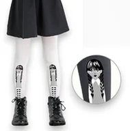 Rajstopy dziecięce - Dziecięce rajstopy z Mikrofibry Knittex Wednesday 60 DEN Białe - miniaturka - grafika 1