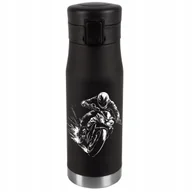 Kubki termiczne - Kubek Termiczny Grawer Prezent Imieniny Urodziny Srebrny MOTOCYKLISTA 039 - miniaturka - grafika 1