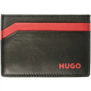 HUGO Skórzane etui na karty Subway_S card - Etui na dokumenty i karty - miniaturka - grafika 1