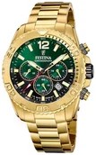 Zegarki męskie - Zegarek Festina F20684-3 Timeless Chronograph - miniaturka - grafika 1