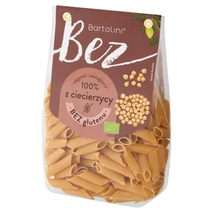 Bartolini Makarony proteinowy (z ciecierzycy) penne bezglutenowy 250 g - Makaron - miniaturka - grafika 1