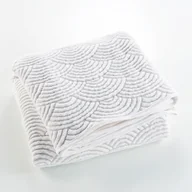 Narzuty - Biało-beżowy dżersejowy zestaw narzuty na łóżko i poszewki na poduszkę 220x240 cm Cassandra – douceur d'intérieur - miniaturka - grafika 1