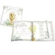 Pamiątka Pierwszej Komunii Świętej - Książeczka KWD Pamiątka Komunijna. Eucharystia - miniaturka - grafika 1