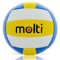 Siatkówka - Piłka do siatkówki MOLTI PS001 żółto-niebieska r.5 - miniaturka - grafika 1
