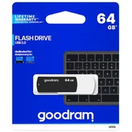 Pendrive - Goodram Black&White 64GB (UCO2-0640KWR11) - miniaturka - grafika 1