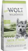 Sucha karma dla psów - Little Wolf of Wilderness Junior "Green Fields" (bez zbóż) - 1 kg - miniaturka - grafika 1