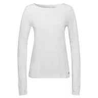 Koszulki i topy damskie - Reebok Damska koszulka z długim rękawem WOR Supremium, biała, L - miniaturka - grafika 1