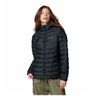 Kurtka damska Columbia Powder Lite™ II Hooded Jacket Rozmiar: S / Kolor: czarny - Kurtki i kamizelki sportowe damskie - miniaturka - grafika 1