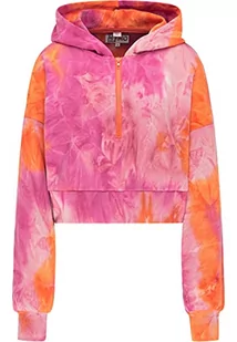 ocy Damska bluza z kapturem 82733740, pomarańczowa wielokolorowa, XXL, pomarańczowy wielokolorowy, XXL - Bluzy damskie - miniaturka - grafika 1