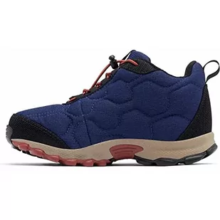 Columbia Unisex buty trekkingowe dla dzieci Firecamp Mid 2 Wp, - Niebieski cień zardzewiały - 28 EU - Buty dla chłopców - miniaturka - grafika 1