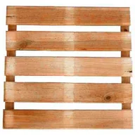 Podesty i deski tarasowe - Podest ogrodowy 40 x 40 x 2,8 cm brązowy impregnowany - miniaturka - grafika 1