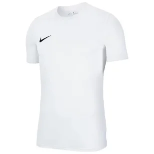 Koszulka męska piłkarska Nike Park VII – Dri Fit r. XL 188cm biała - Koszulki sportowe męskie - miniaturka - grafika 1