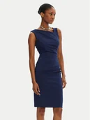 Sukienki - Rinascimento Sukienka koktajlowa CFC0122564003 Granatowy Regular Fit - miniaturka - grafika 1